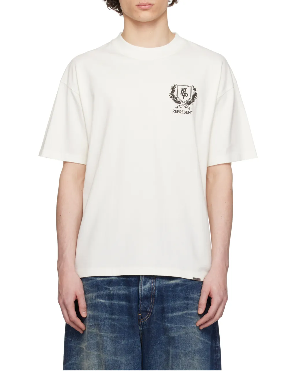 Crest Graphic Printed T-Shirt