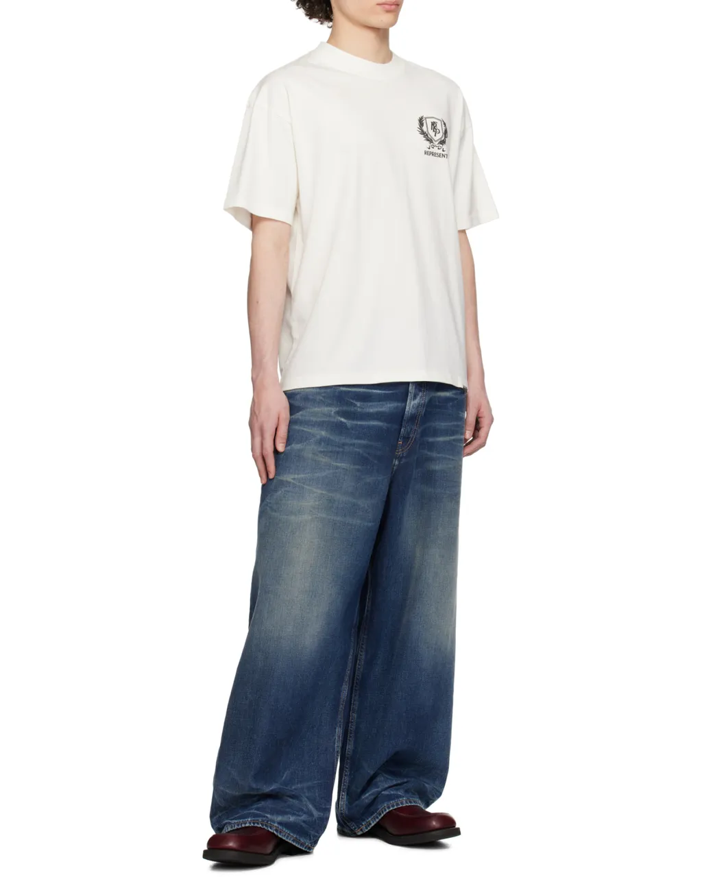 Crest Graphic Printed T-Shirt