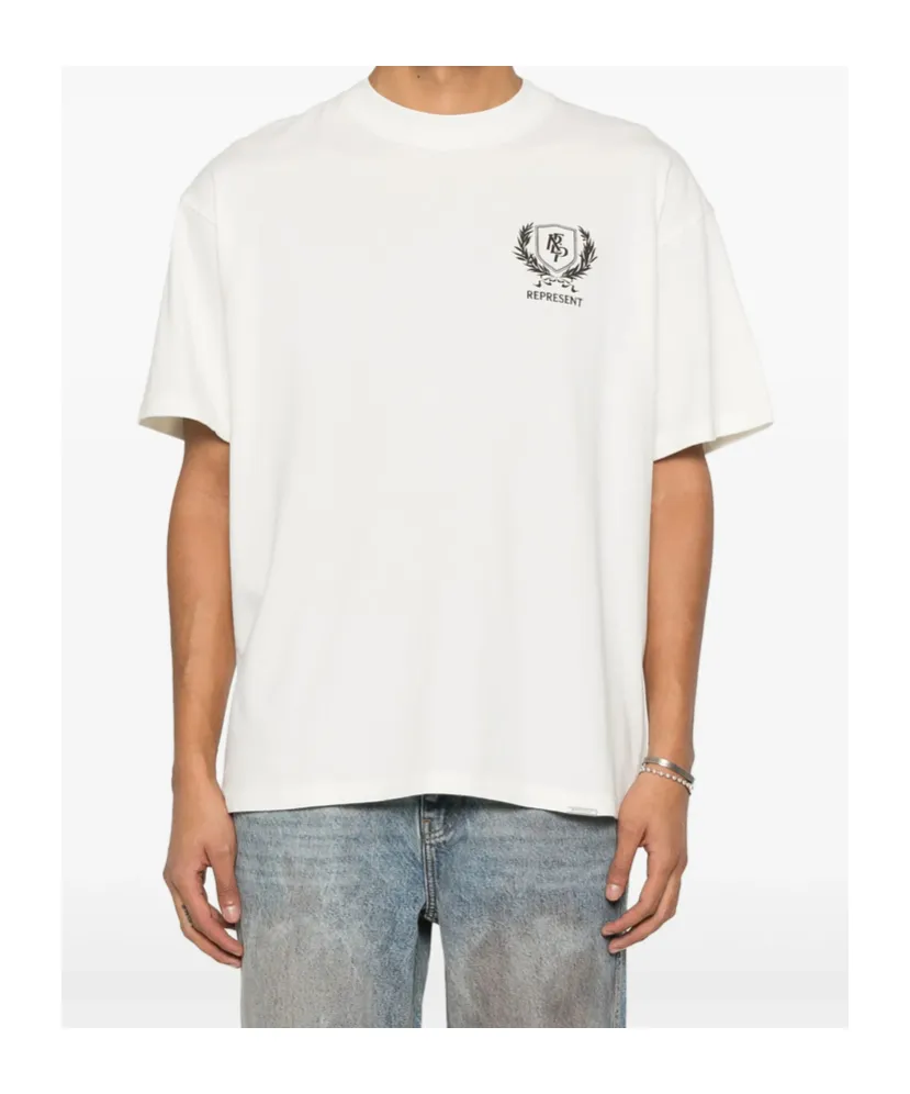 Crest Graphic Printed T-Shirt