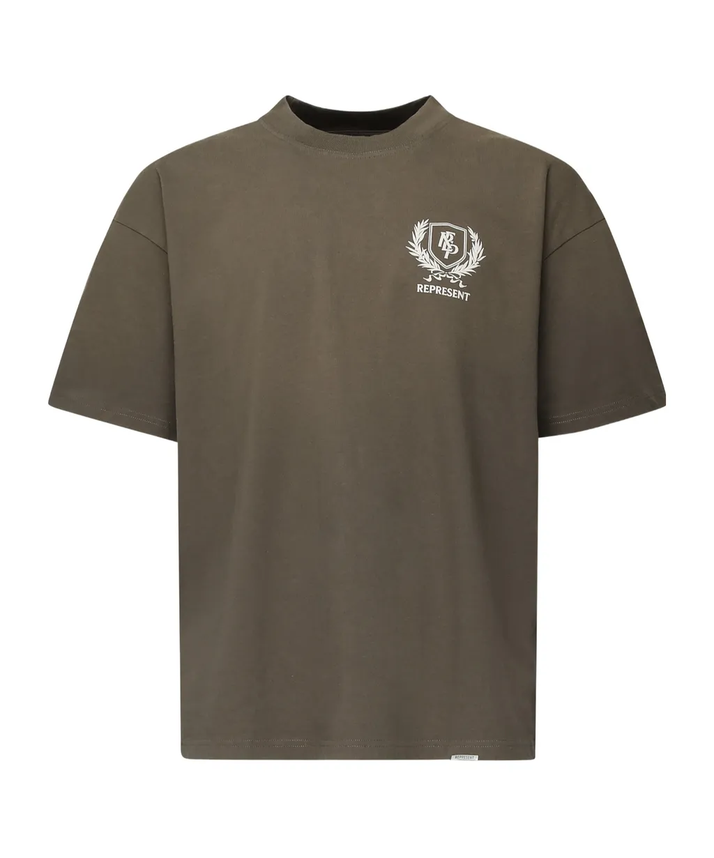 Crest Graphic Printed T-Shirt