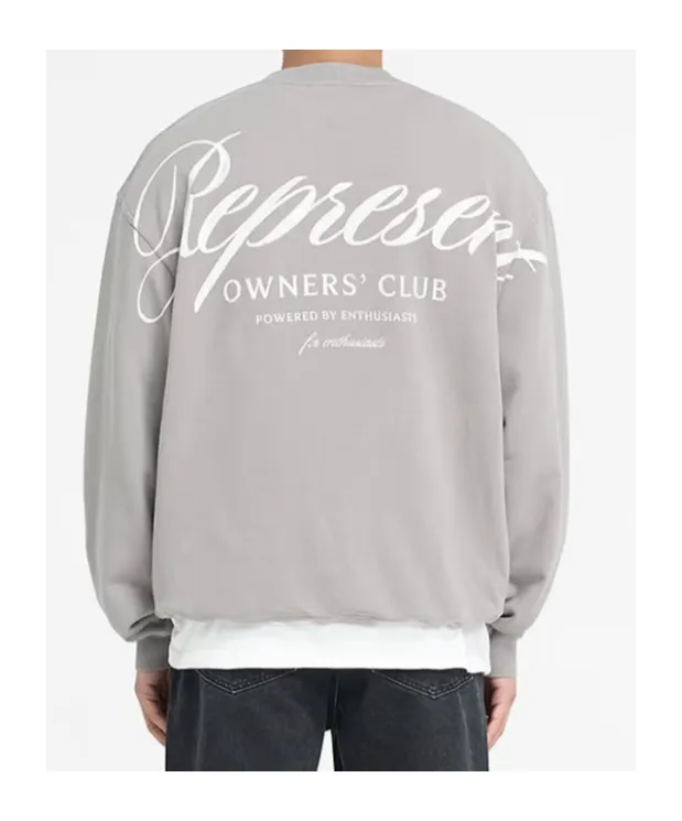 Logo Printed Crewneck Sweatshirt