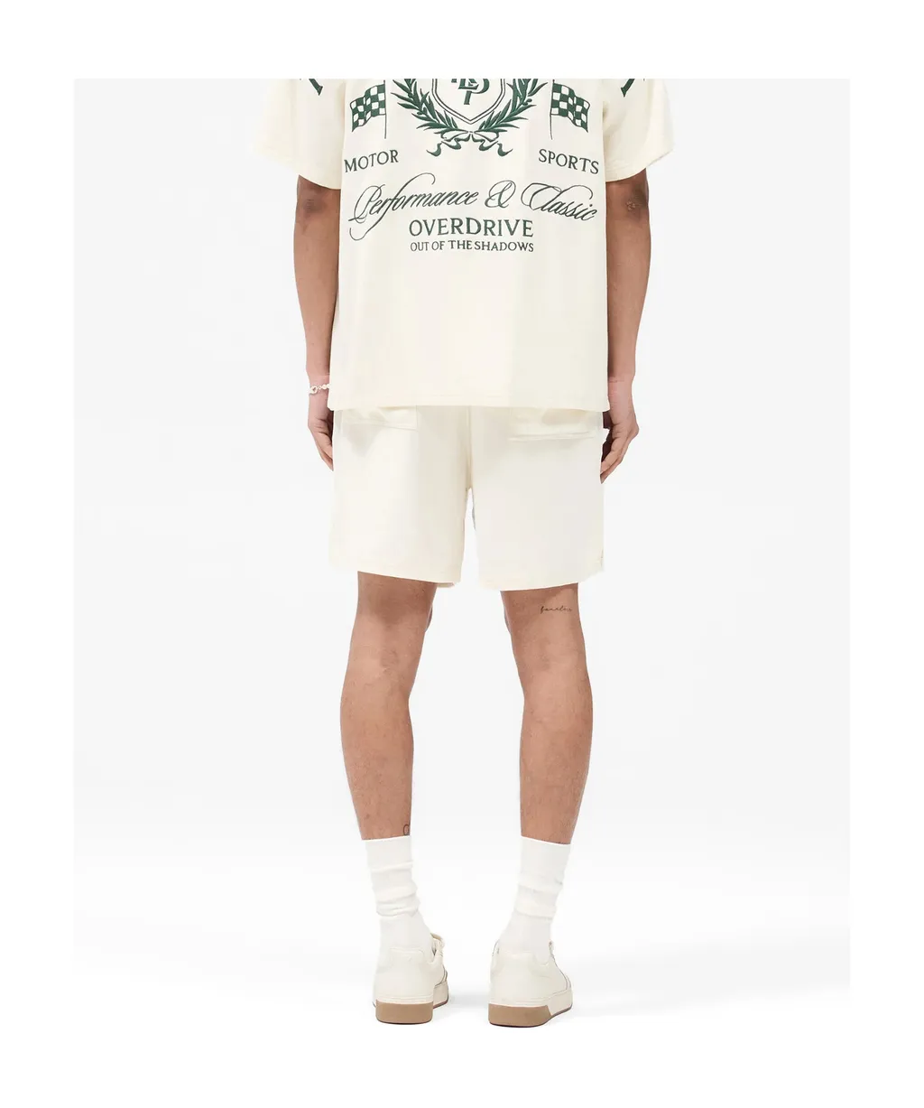 Crest Logo Embroidered Shorts