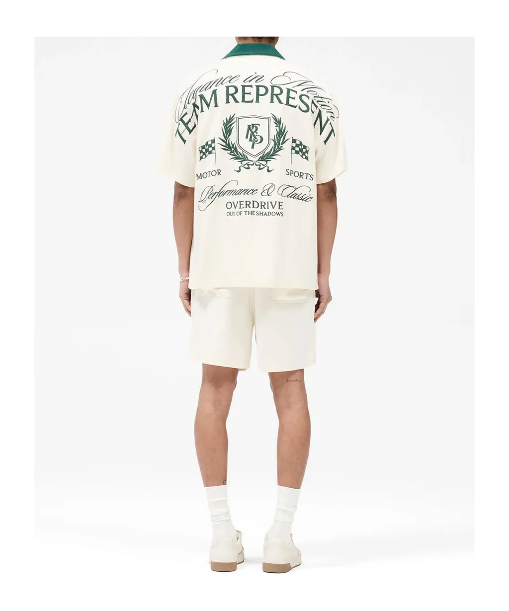 Crest Logo Embroidered Shorts