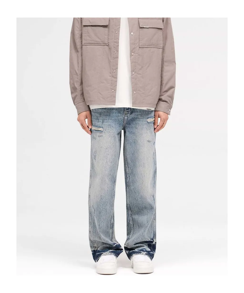 R3 Distressed Baggy Jeans