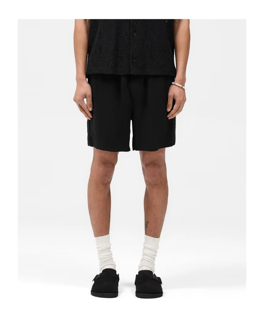 Knitted Panel Shorts