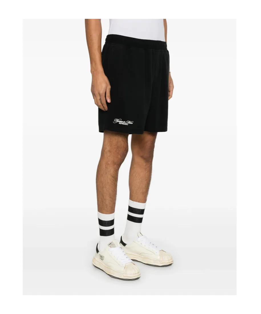 Crest Logo Embroidered Shorts
