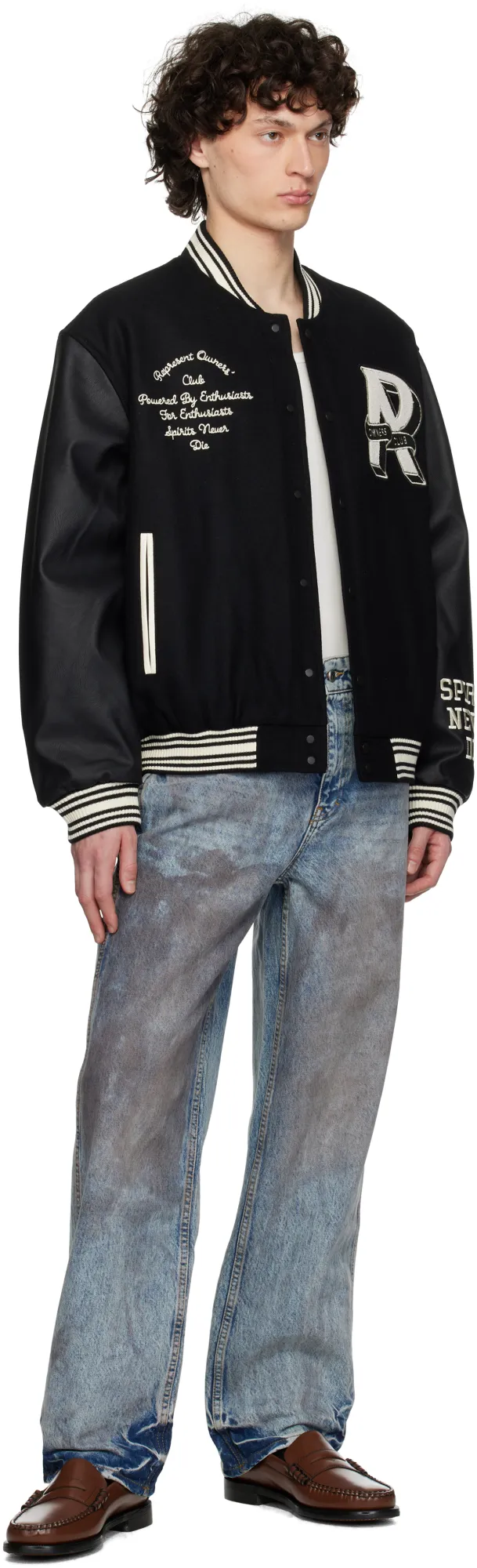 R3 Baggy Straight-Leg Jeans