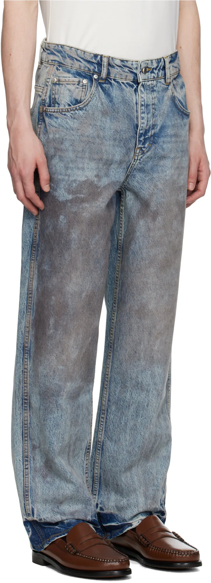 R3 Baggy Straight-Leg Jeans