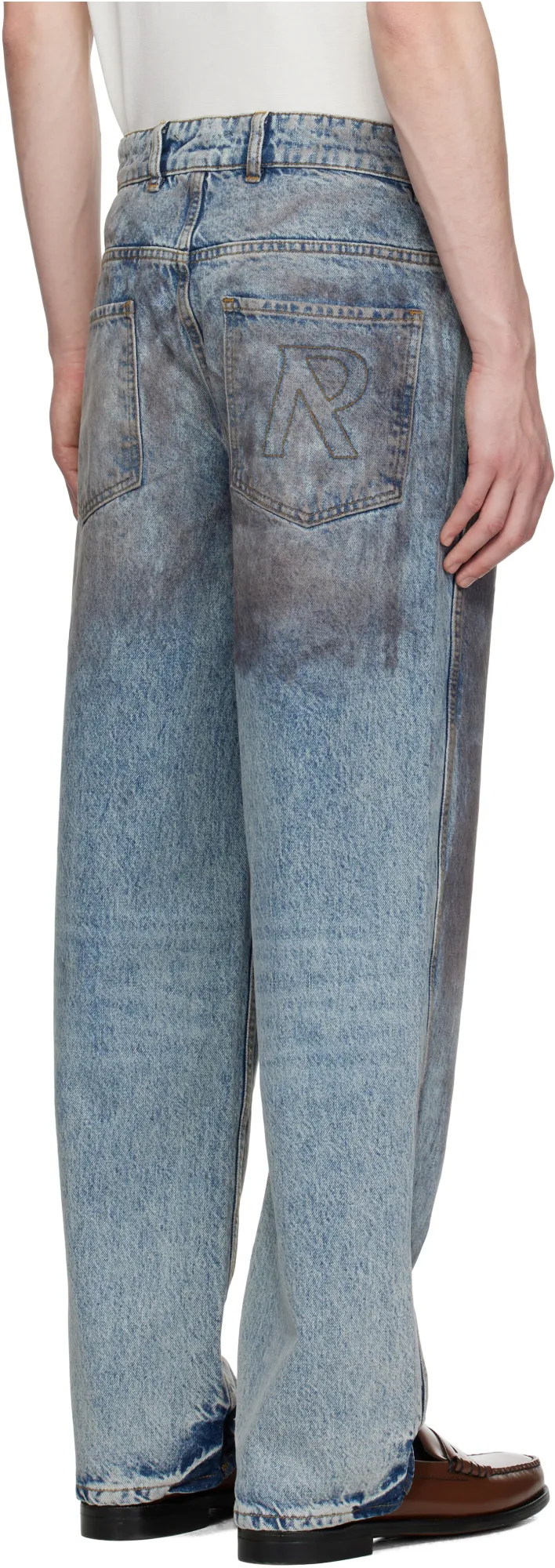 R3 Baggy Straight-Leg Jeans