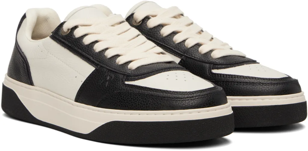 Initial Lace-Up Sneakers