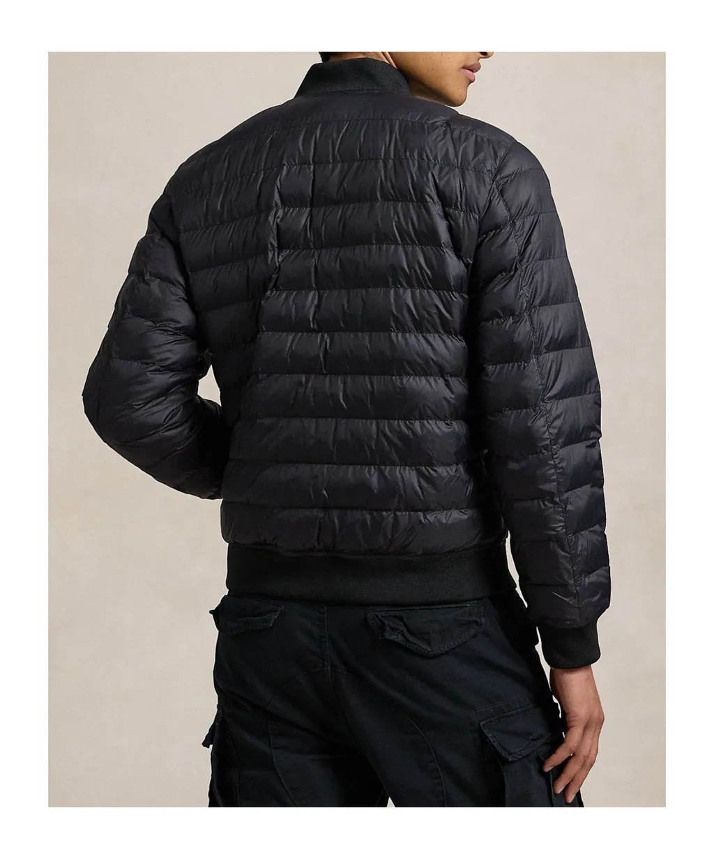 Polo Pony Embroidery Bomber Jacket