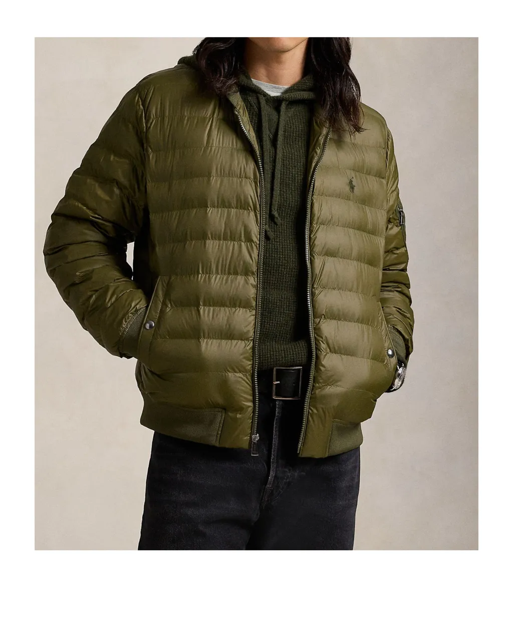 Padded Bomber Jacket