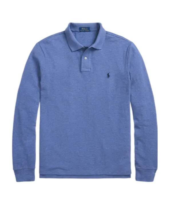 Polo Pony Long Sleeve Polo Shirt
