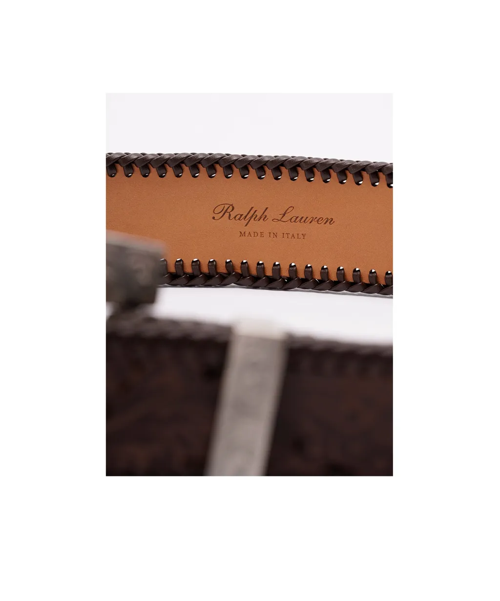 Logo-Buckled Belt