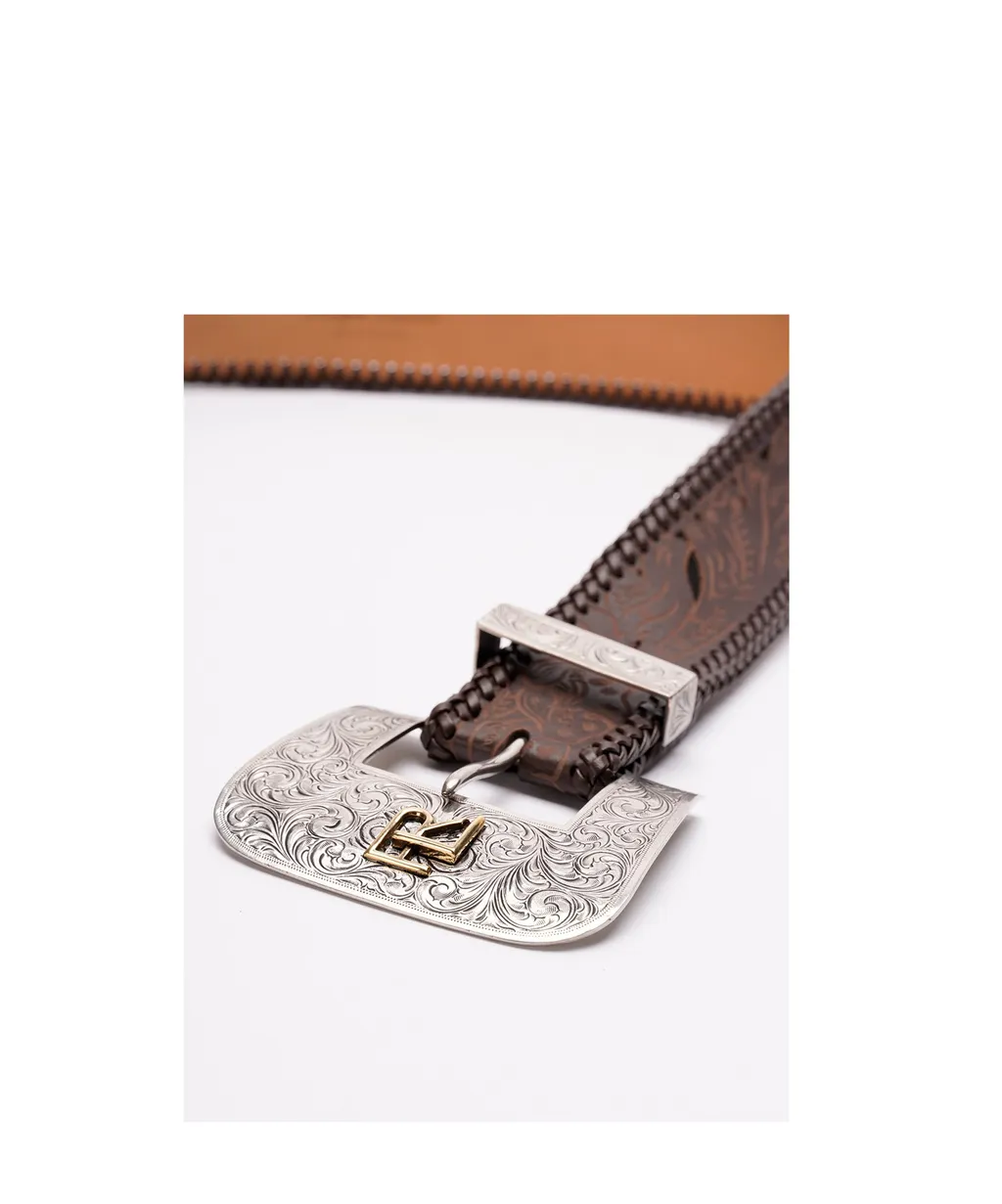 Logo-Buckled Belt