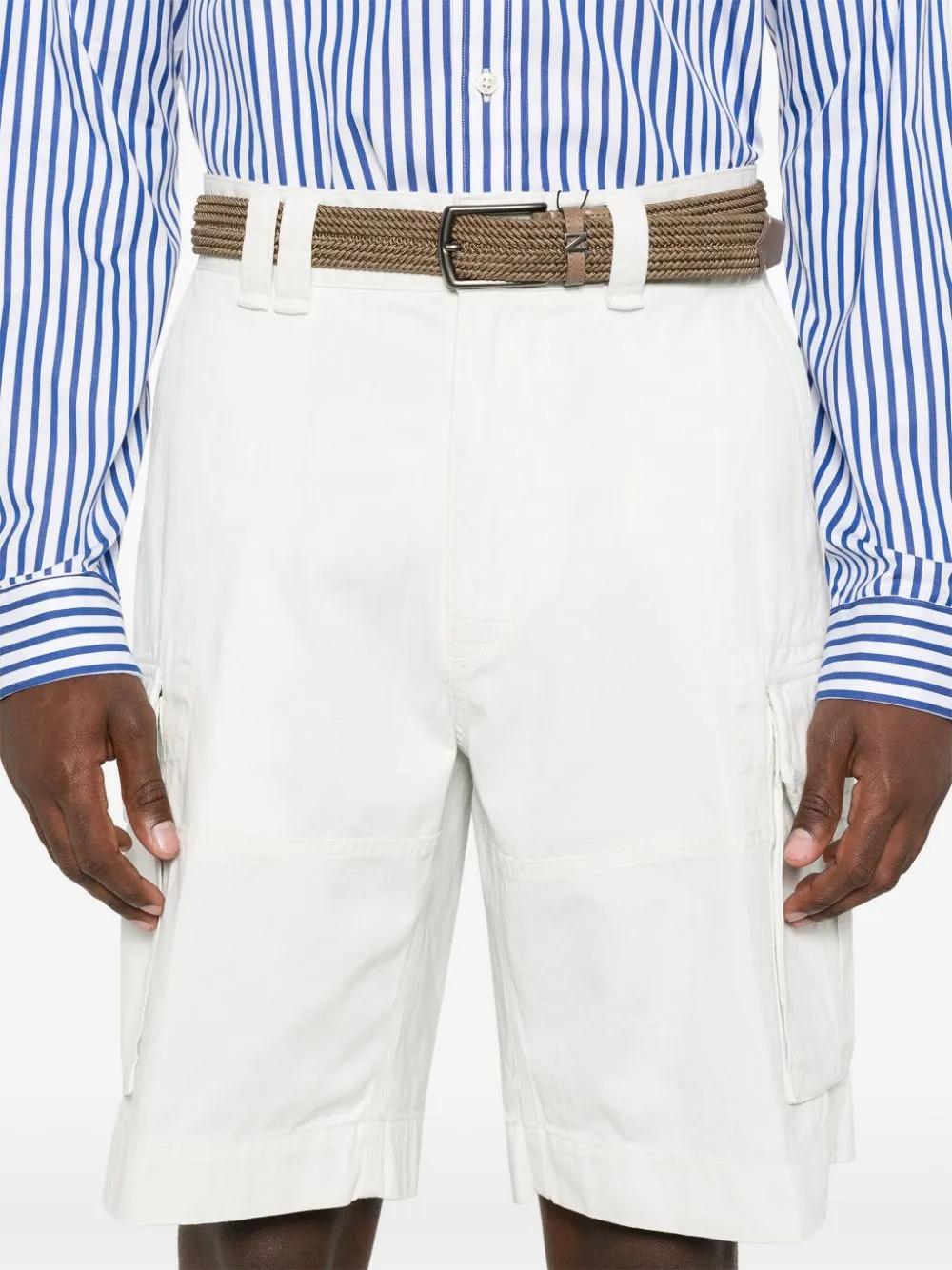 Logo-Patch Cargo Shorts