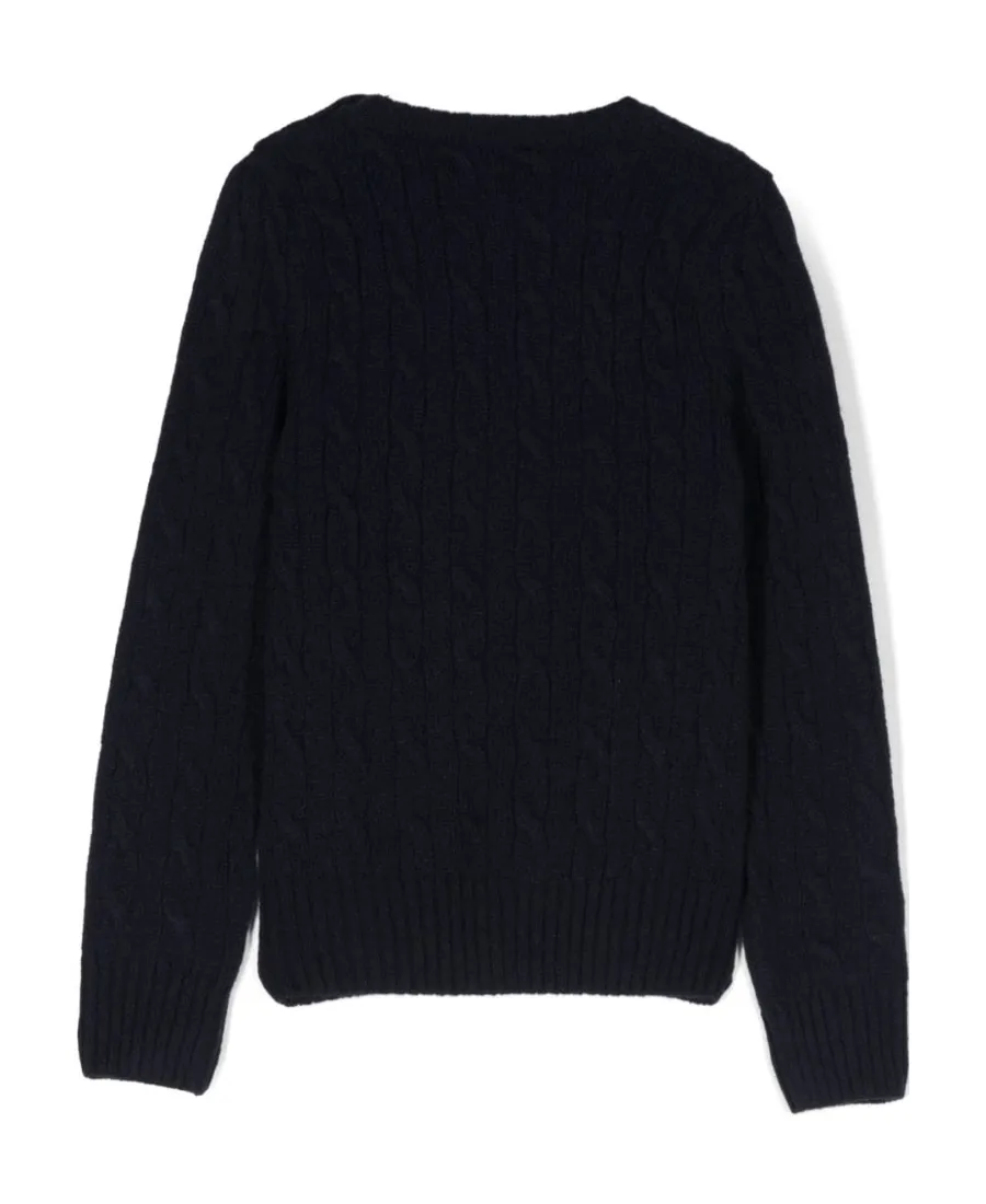 Polo Pony Cable-Knit Jumper