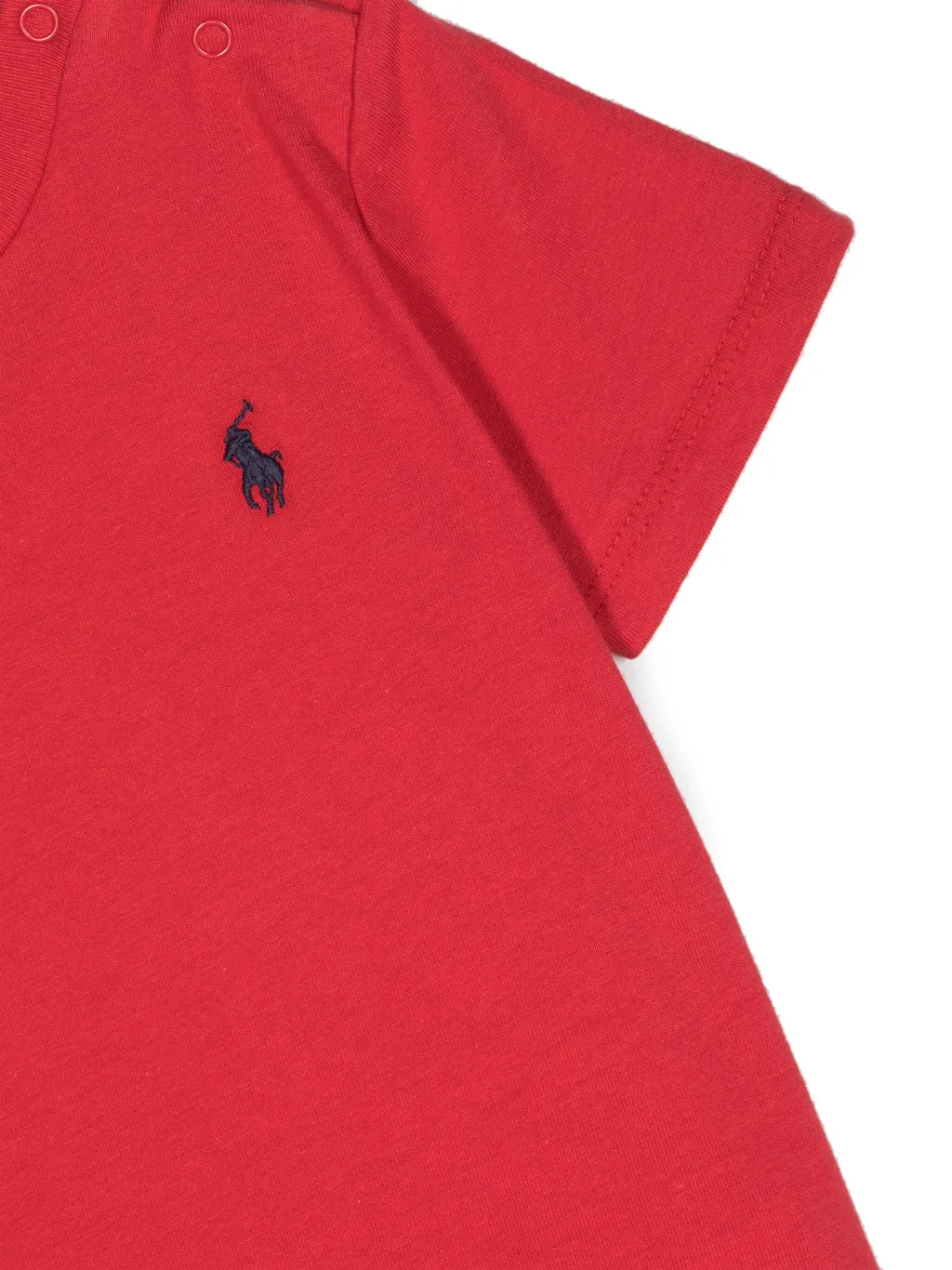 Logo Embroidered Crewneck T-Shirt