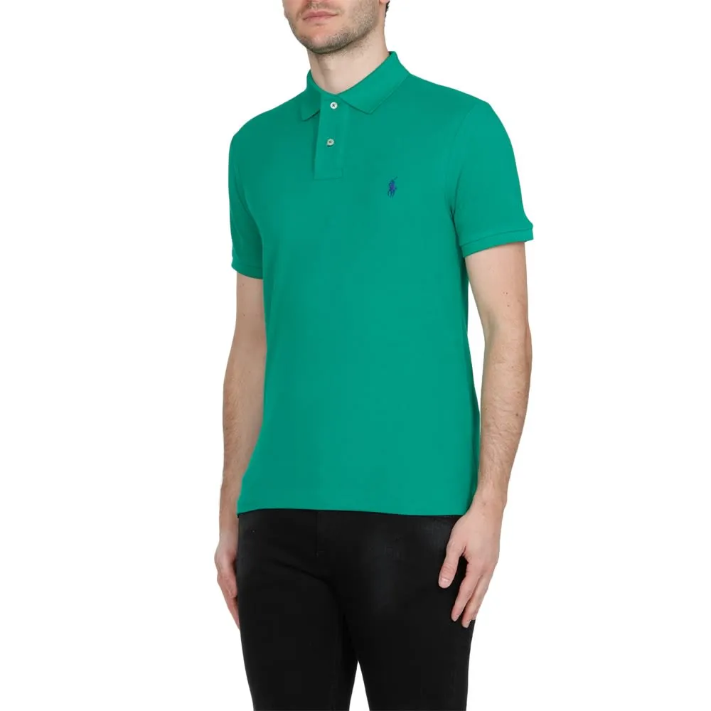 Logo Embroidered Polo Shirt