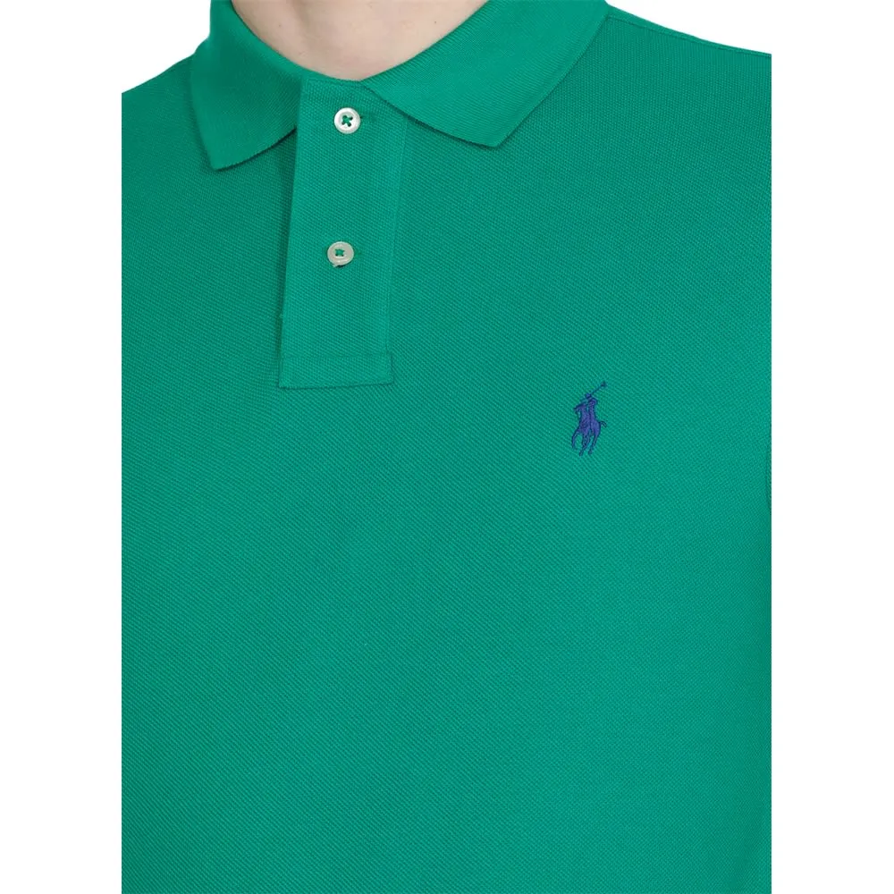Logo Embroidered Polo Shirt