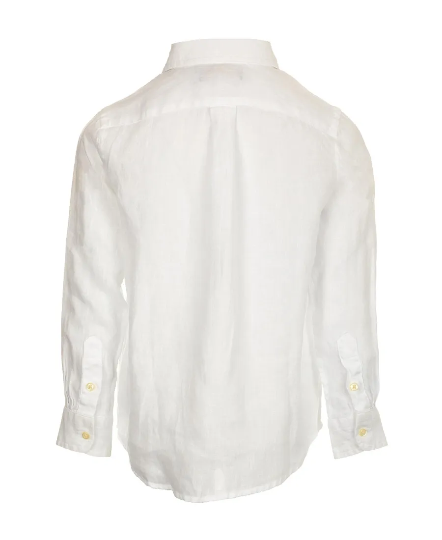 Logo Embroidered Buttoned Shirt