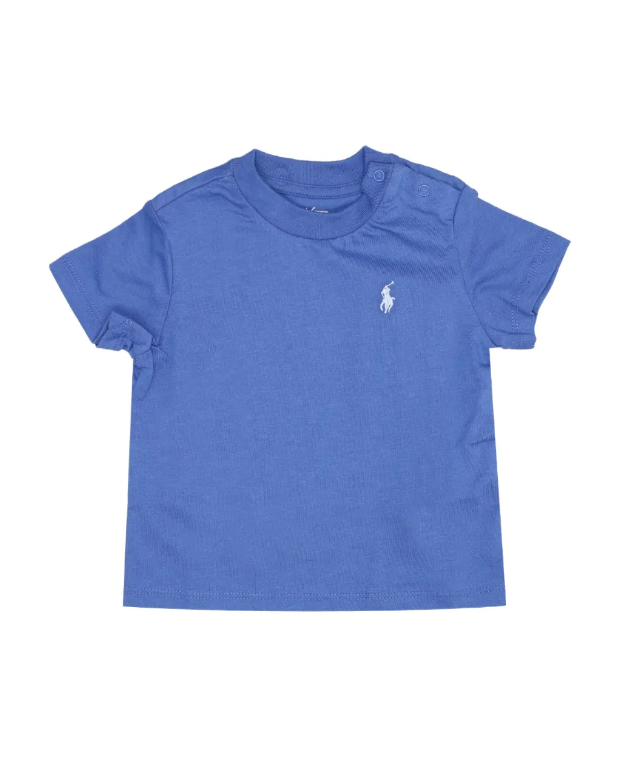 Logo Embroidered Crewneck T-Shirt