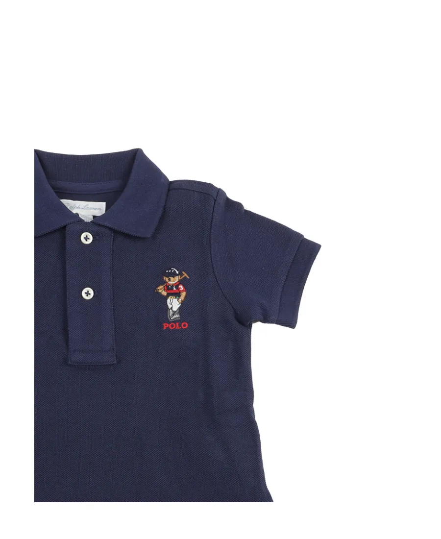 Polo Bear Embroidered Polo Shirt