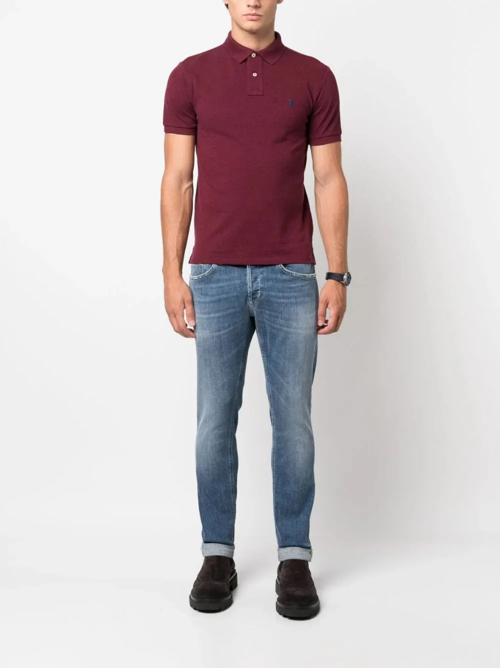 Logo-Embroidered Cotton Polo Shirt