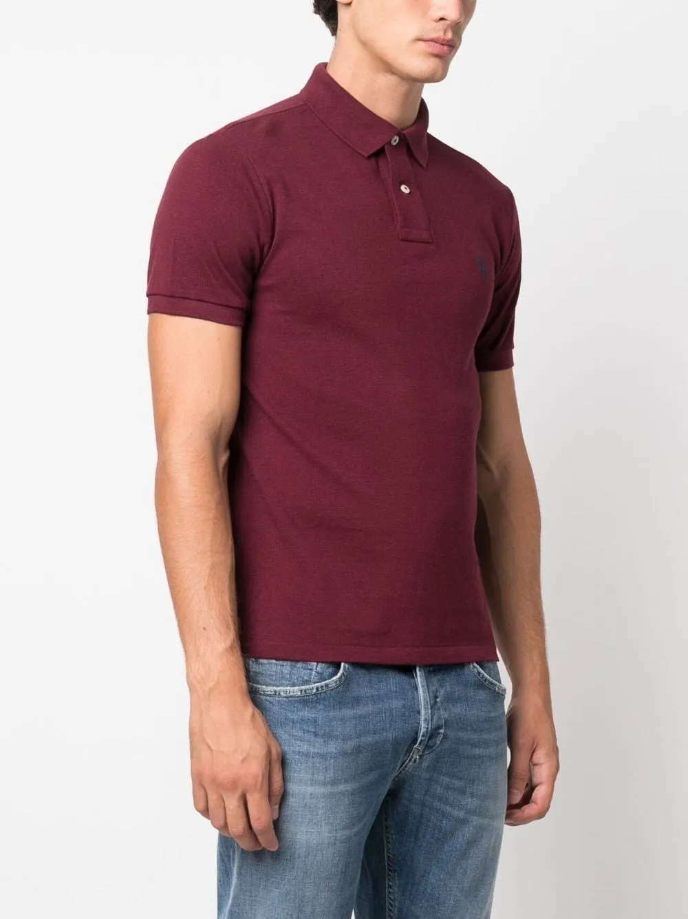 Logo-Embroidered Cotton Polo Shirt