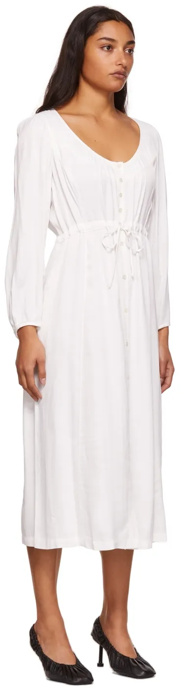 Logo Belted Dress