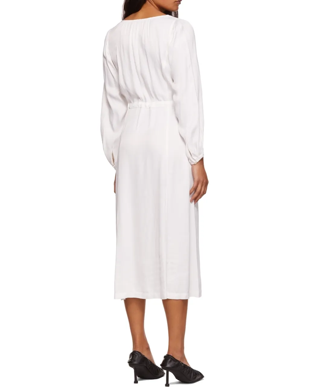 Logo Belted Dress
