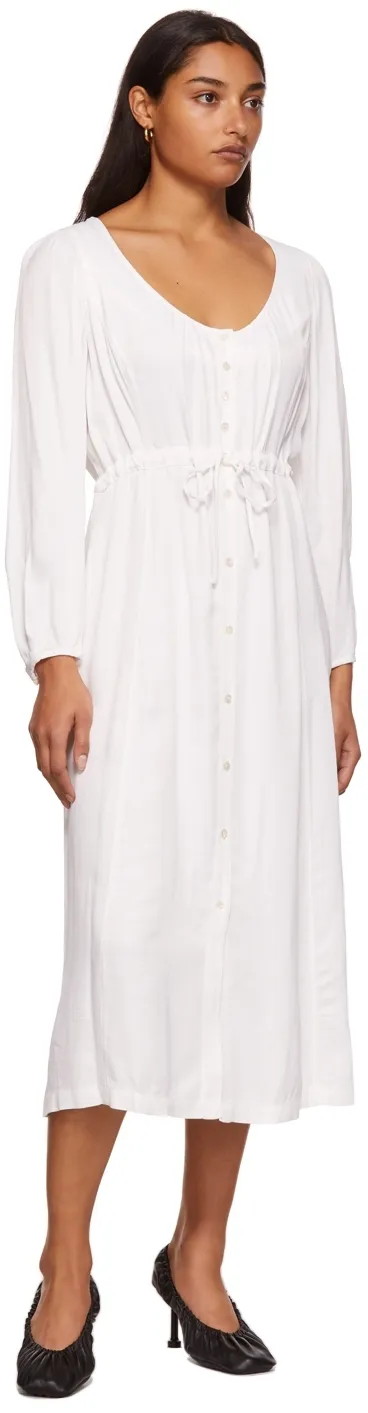 Logo Belted Dress