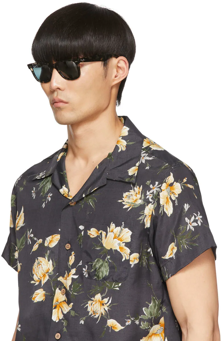 Logo Printed Sunglasses