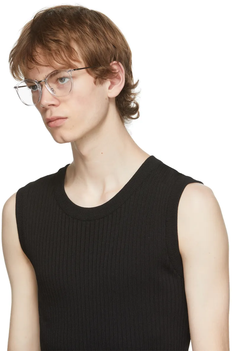 Geometric Frame Glasses