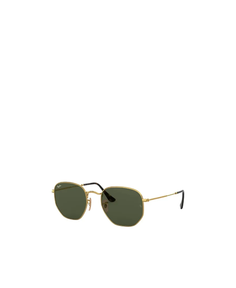 Hexagonal Flat Sunglasses