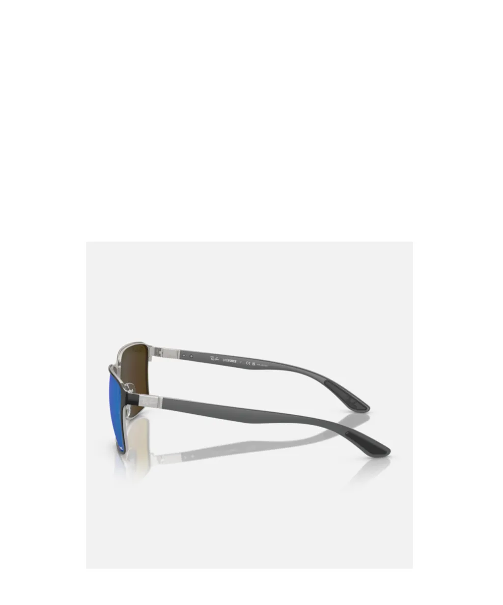 Rb3721 Rectangle-Frame Sunglasses