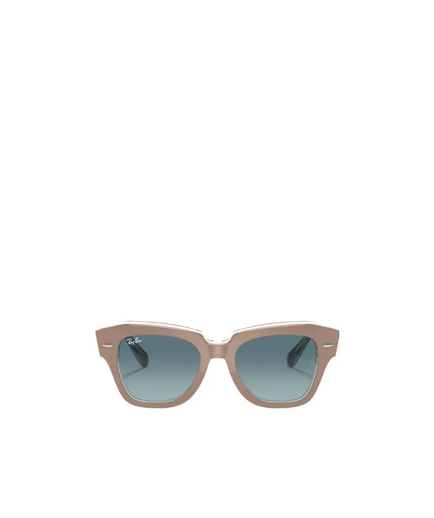 State Street Square Frame Sunglasses