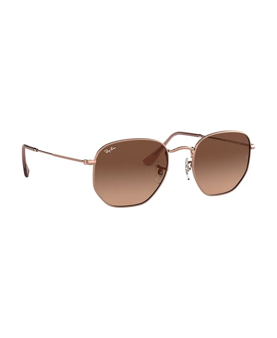 Hexagonal Frame Sunglasses