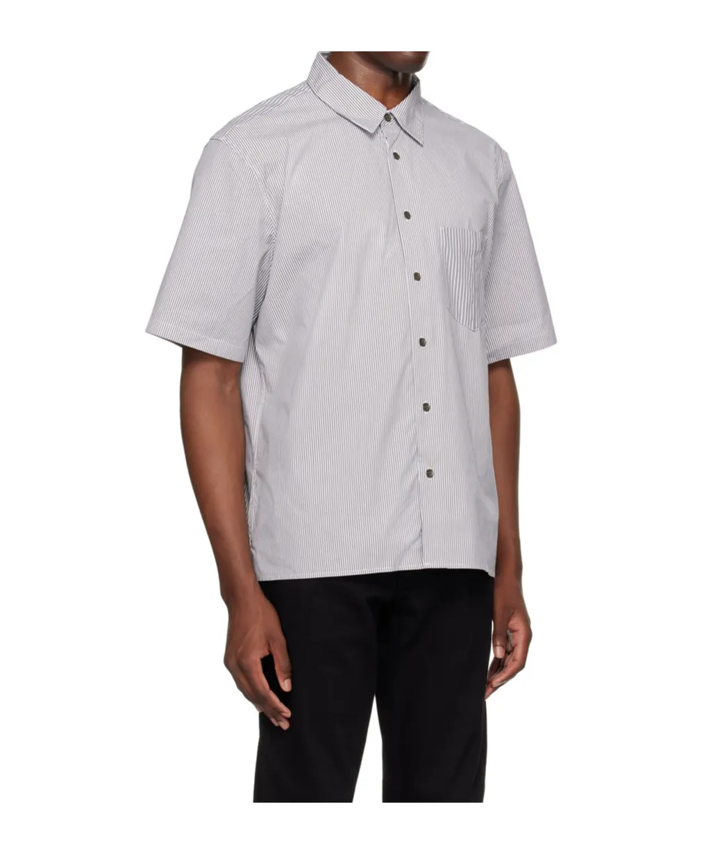 Lapel Short-Sleeved Shirt