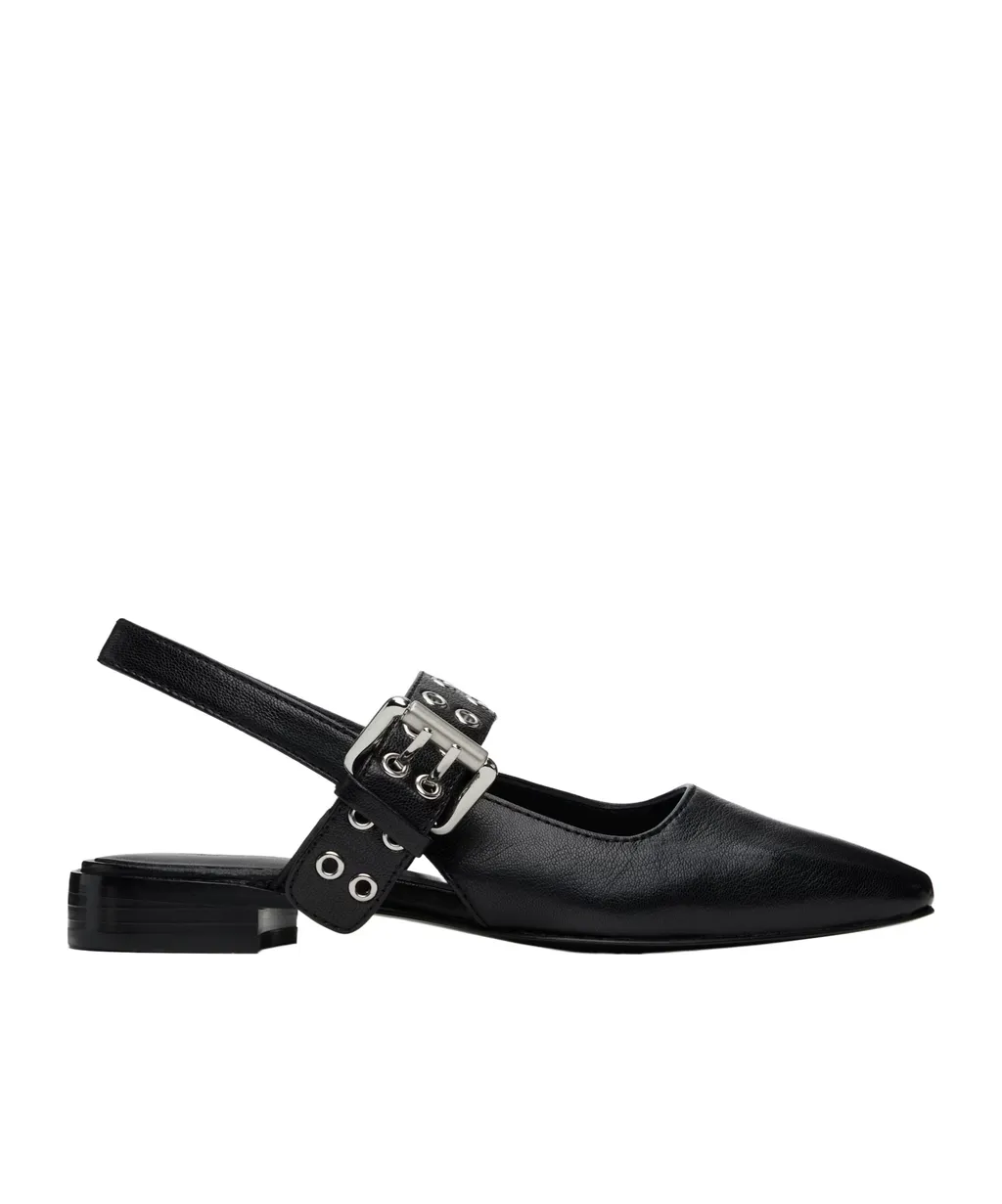 Square Toe Flat Sandals