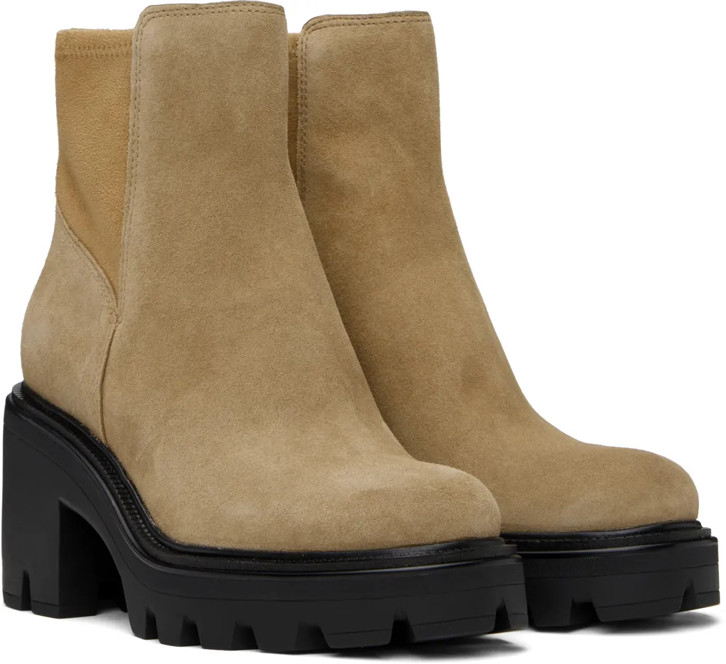 Round Toe Ankle Boots