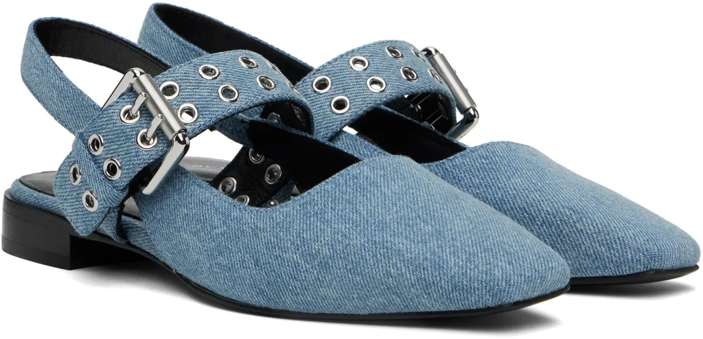 Square Toe Slingbacks