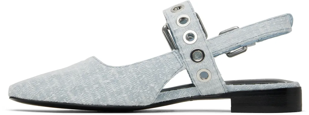 Square Toe Low Heel Sandals