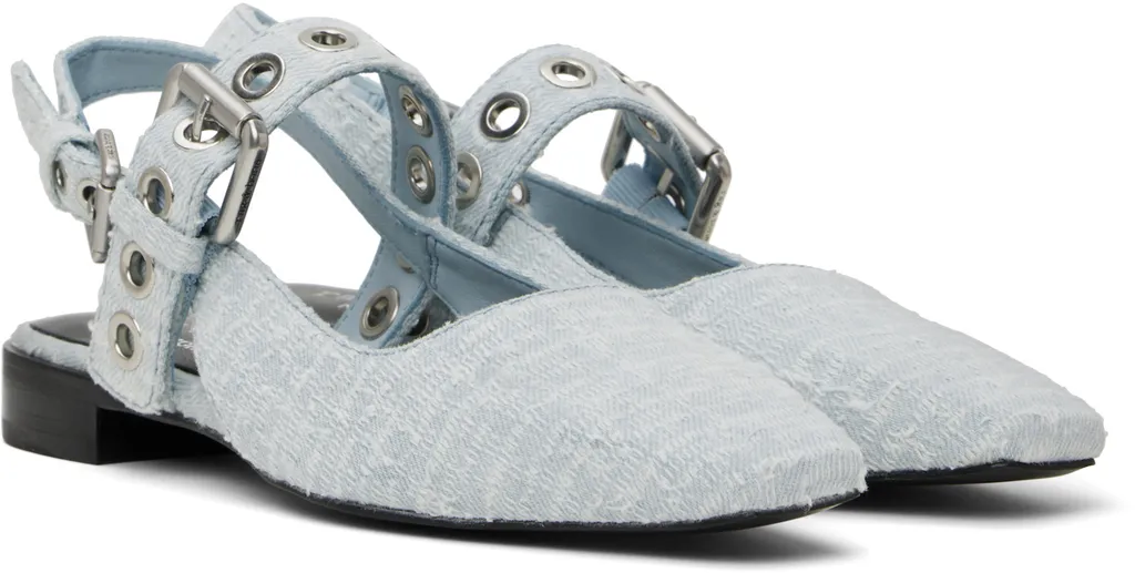 Square Toe Low Heel Sandals