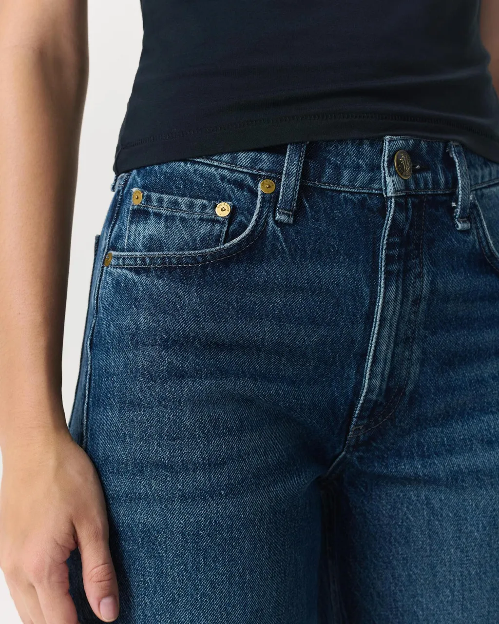 Shea High-Wise Straight-Leg Jeans