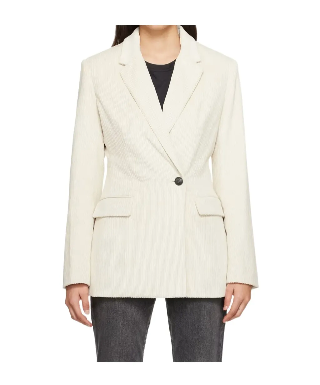 Long-Sleeved Suit Jacket