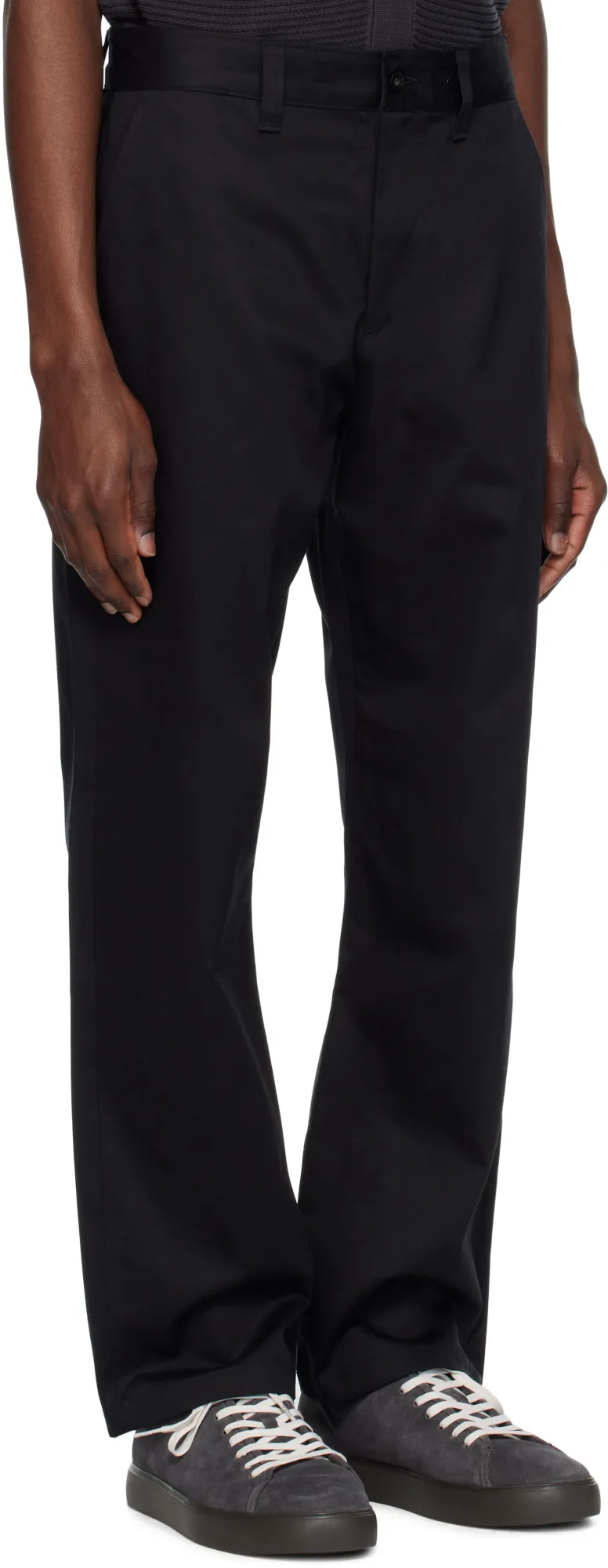 Haydon Straight Fit Cotton Chino Pants