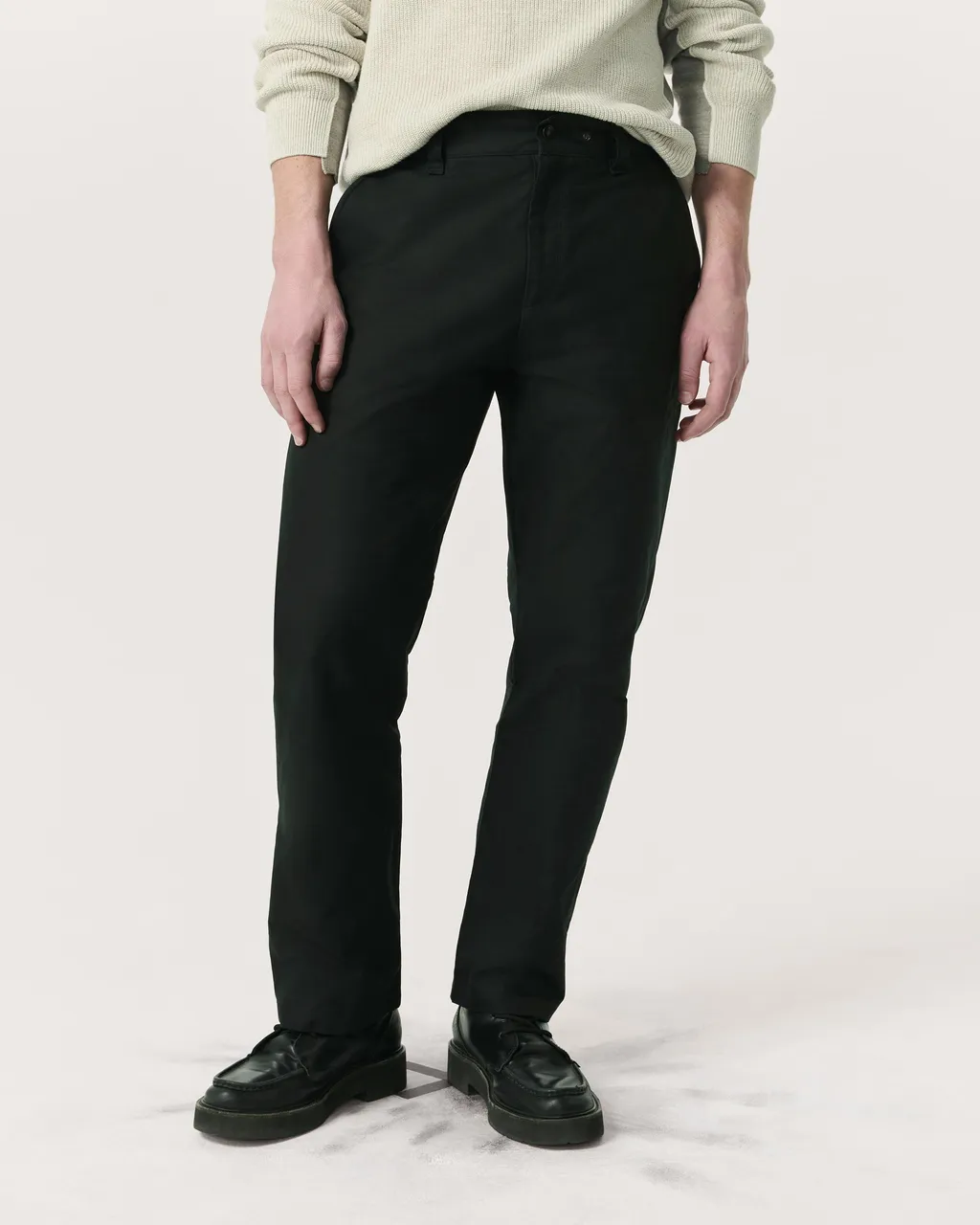 Haydon Straight Fit Cotton Chino Pants