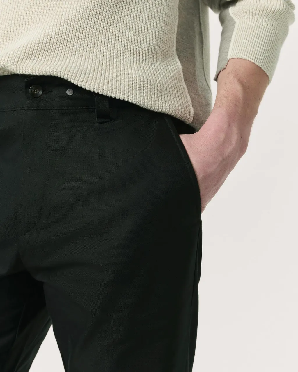 Haydon Straight Fit Cotton Chino Pants