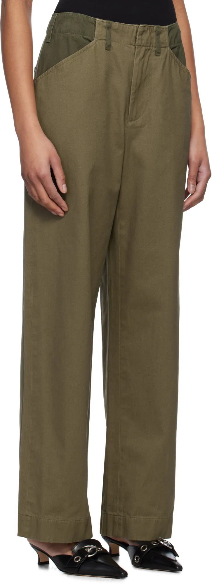 Banks Wide-Leg Trousers